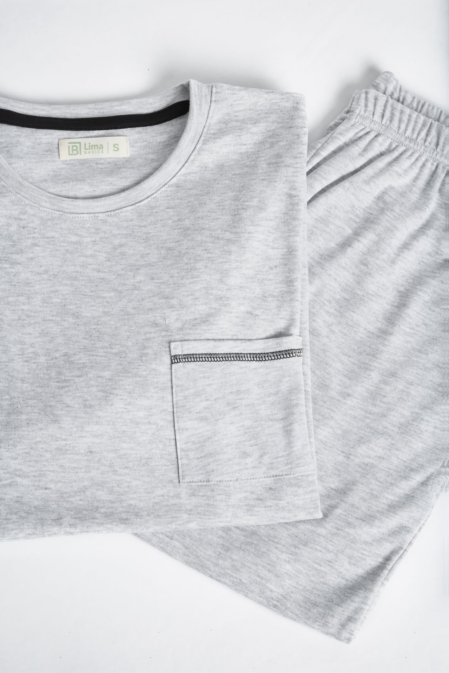 Pijama Hombre Gris - Leo