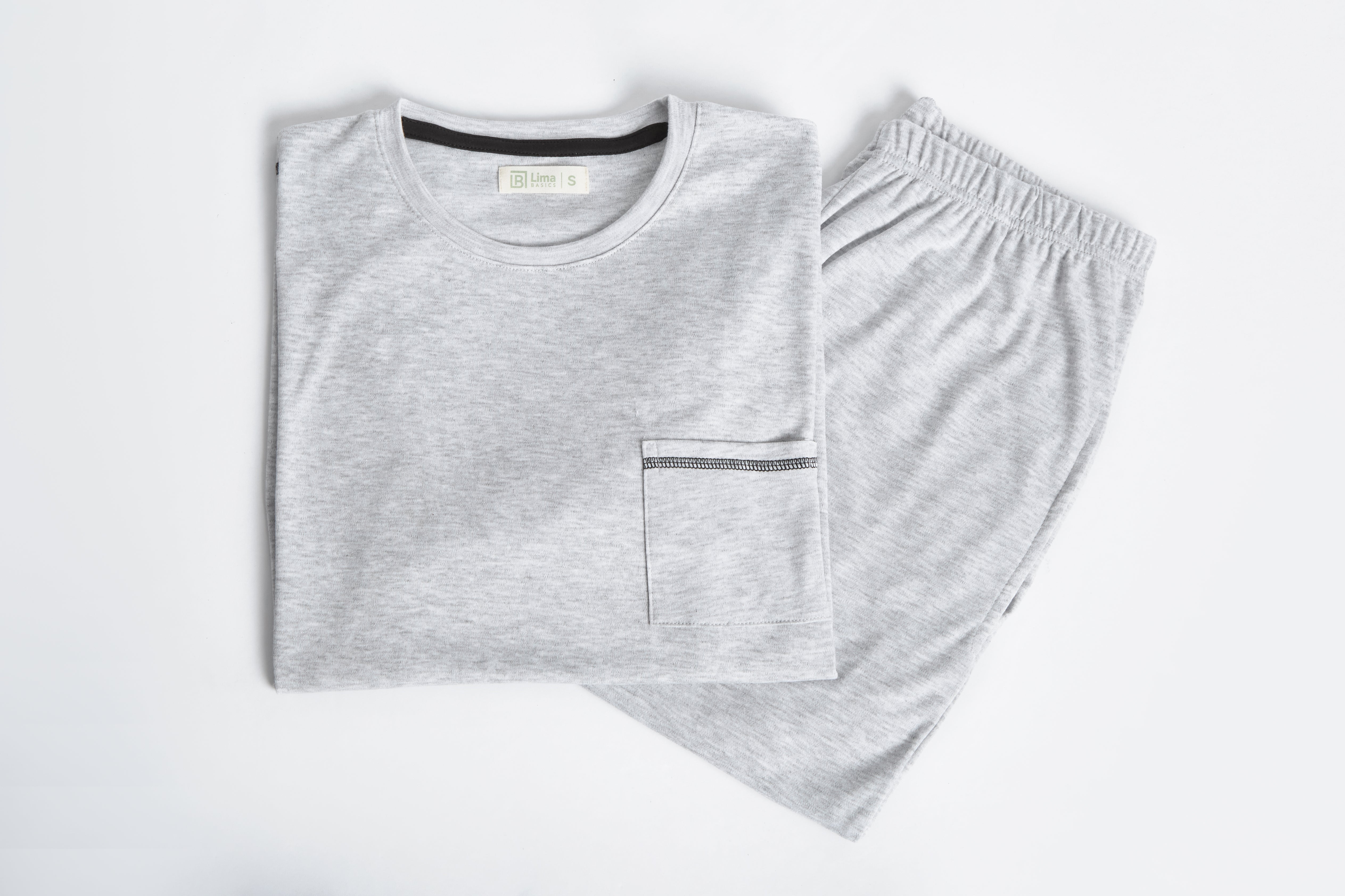 Pijama Hombre Gris - Leo