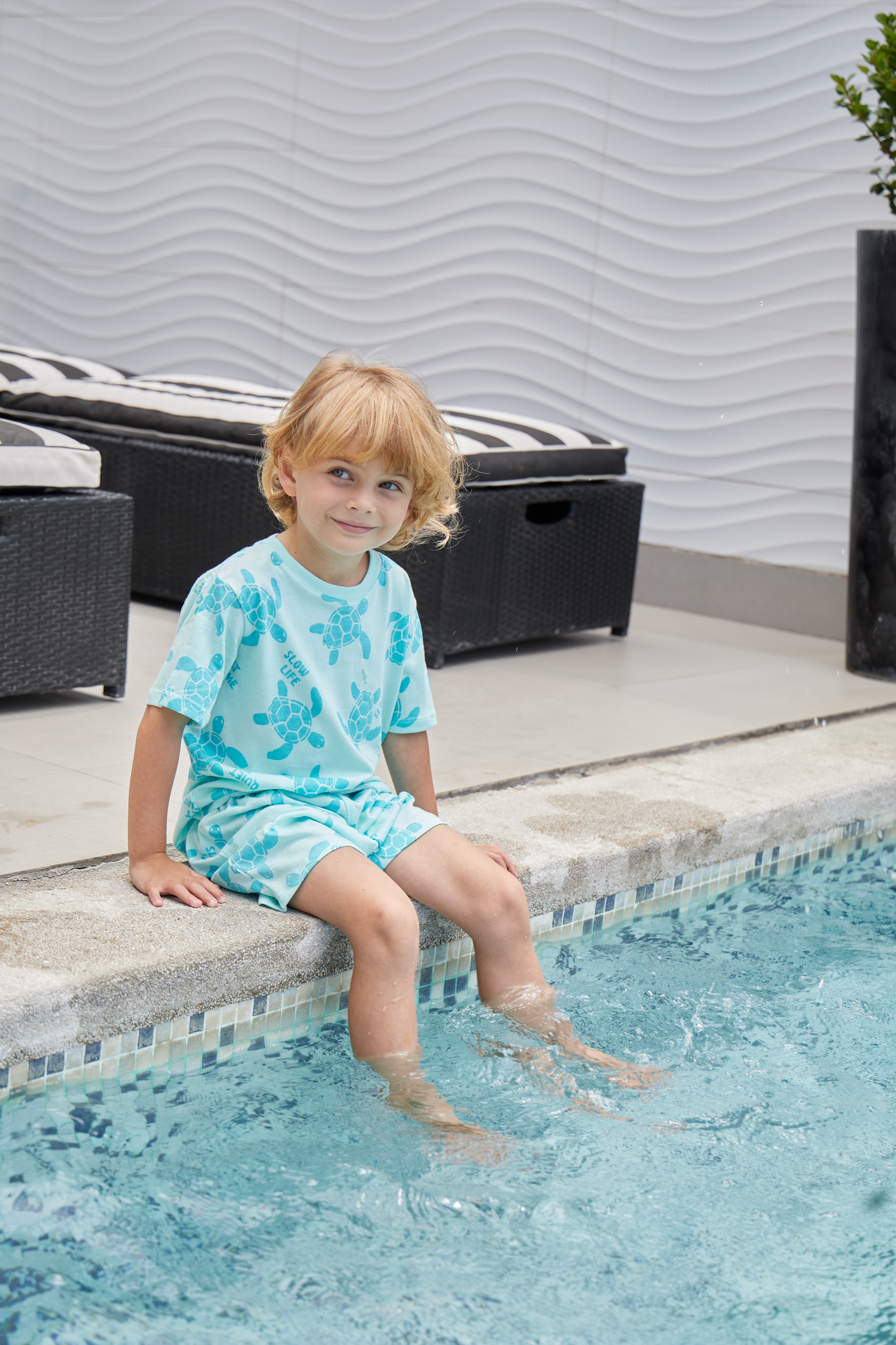 Pijama Niño Algodón - Tortuguitas