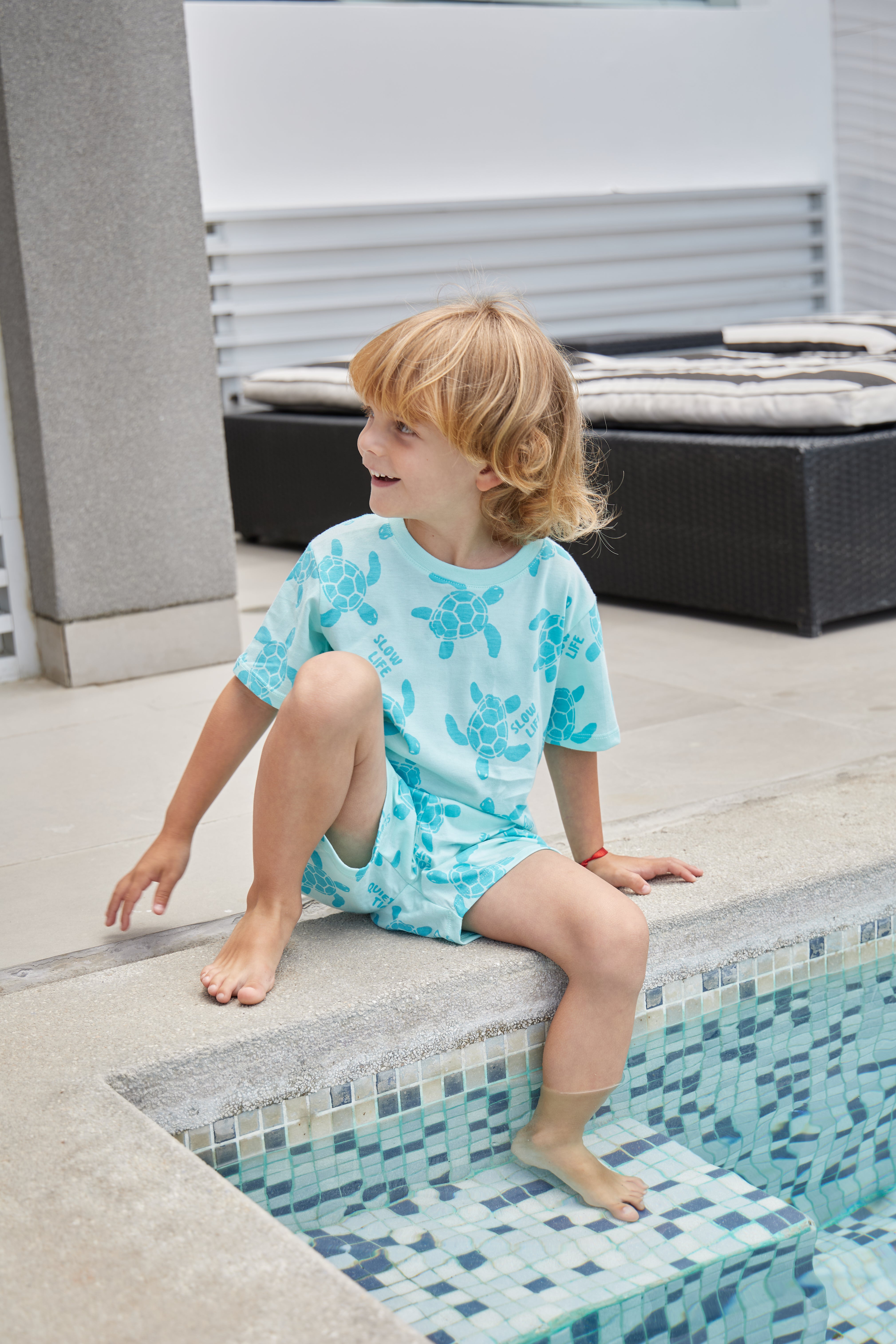 Pijama Niño Algodón - Tortuguitas