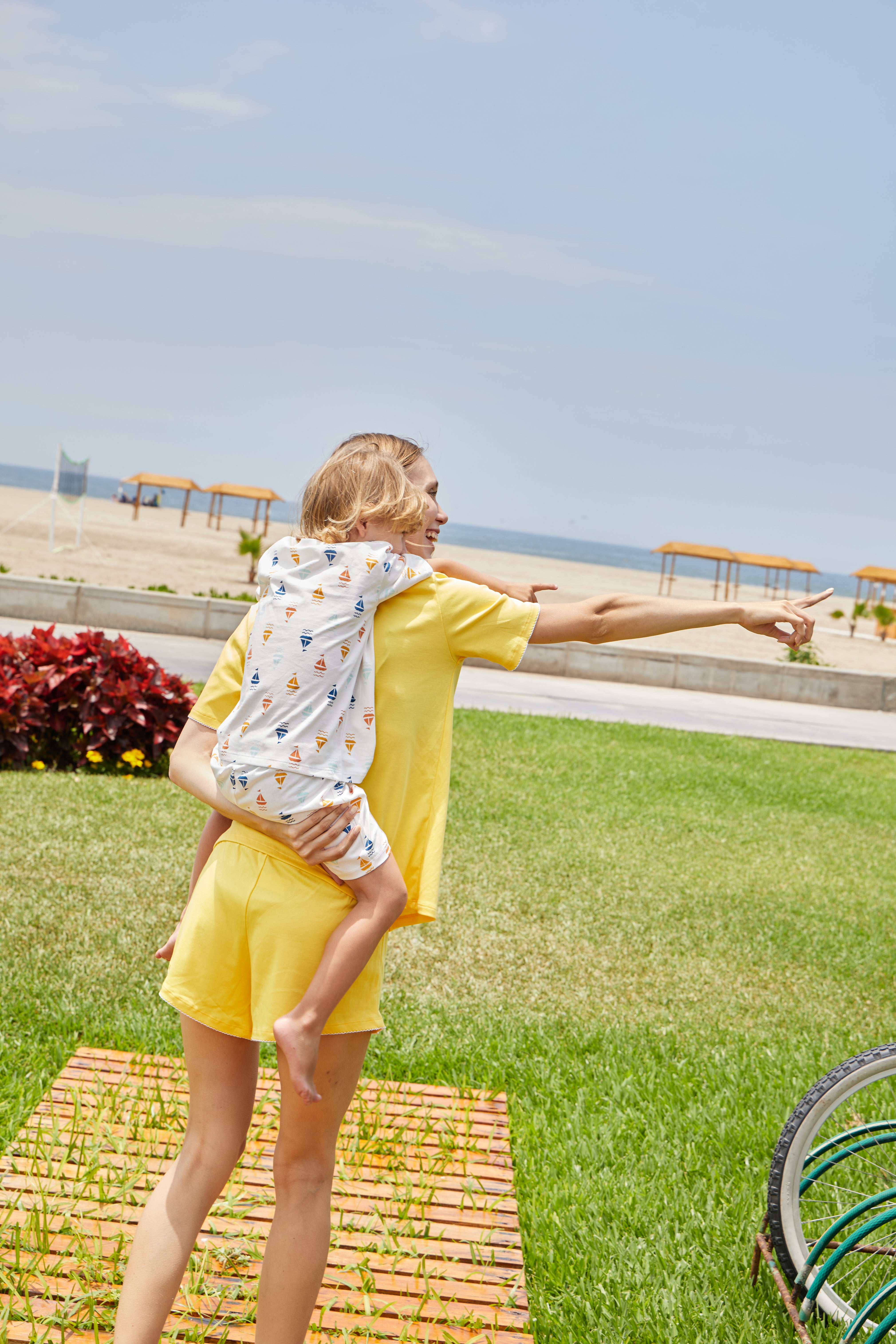 Pijama Camisera Algodón - Noelia