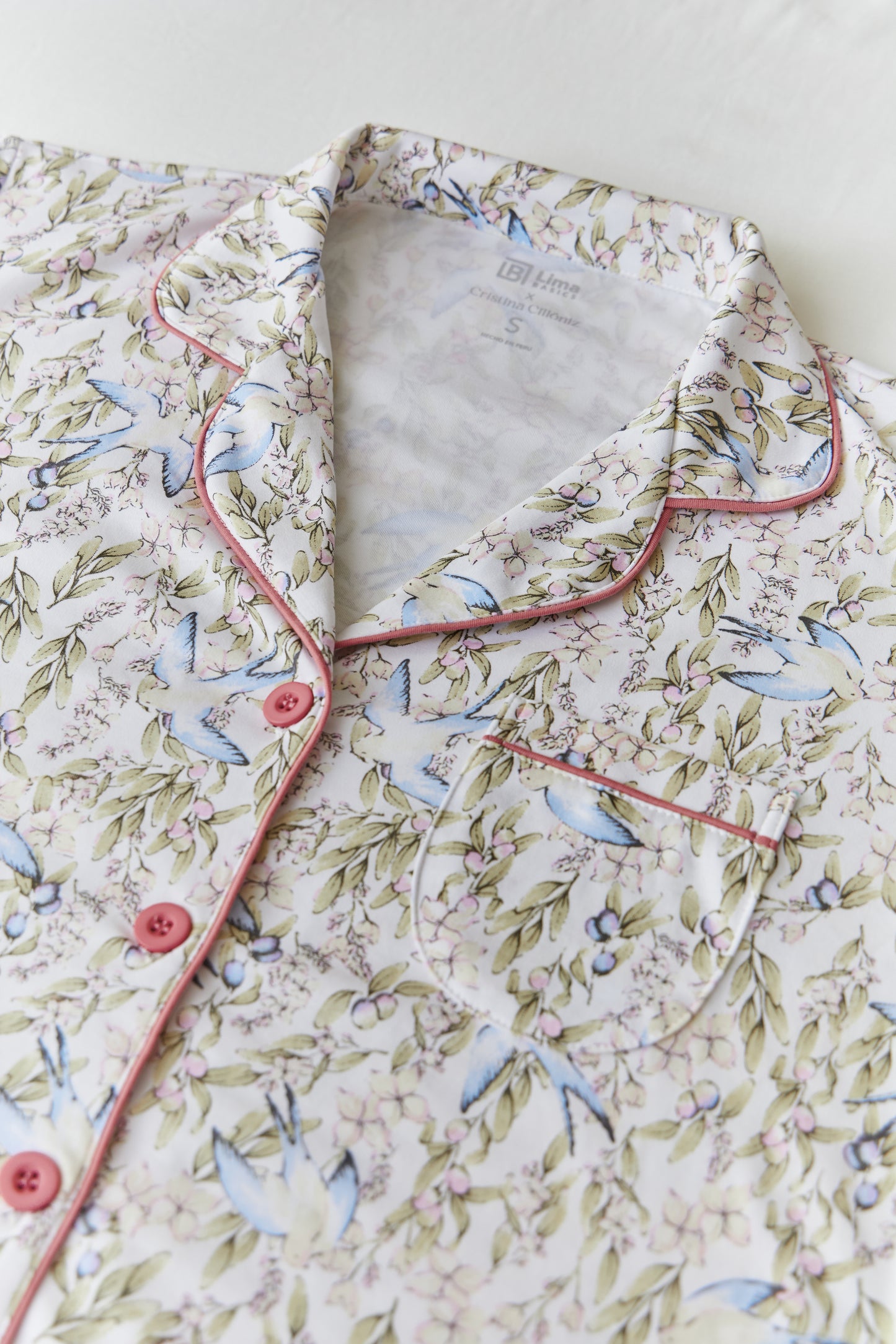 Pijama Camisera Infantil Lima Basics x Cristina Cilloniz - Olivia