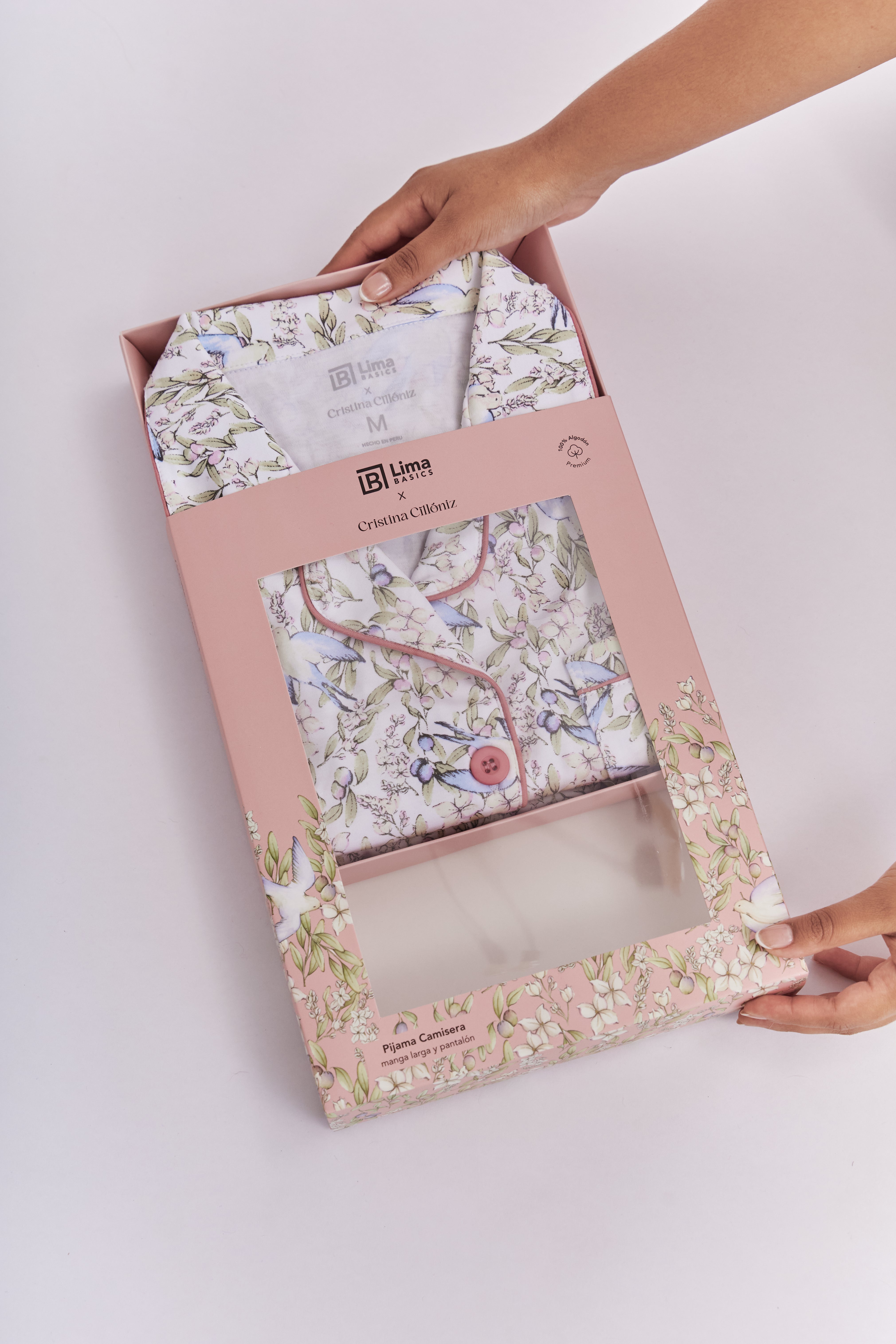 Pijama Camisera Lima Basics x Cristina Cilloniz - Olivia