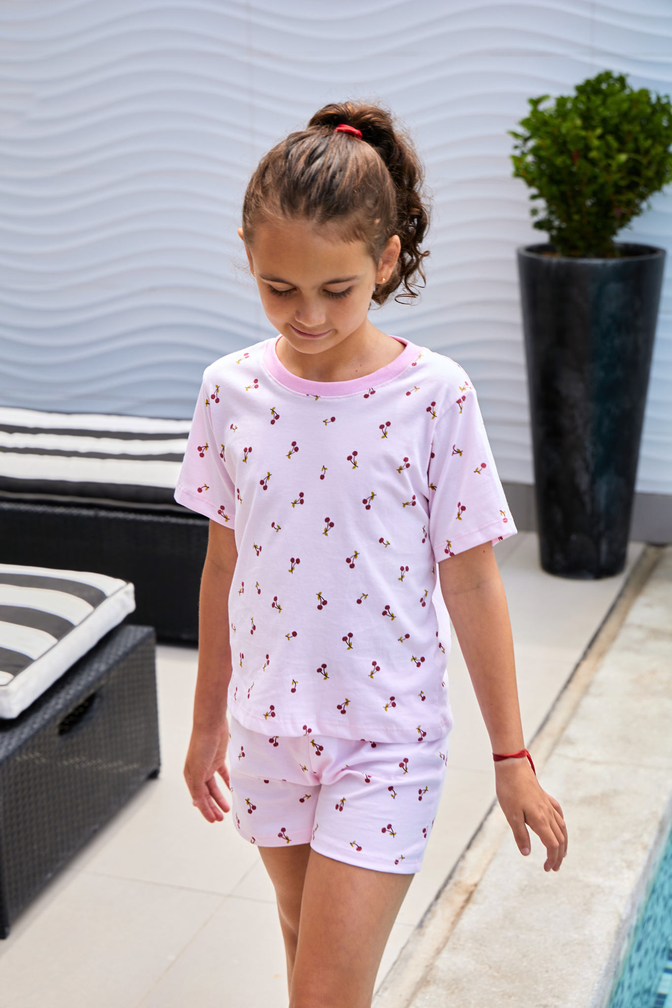 Pijama Algodón Niña - Cherry