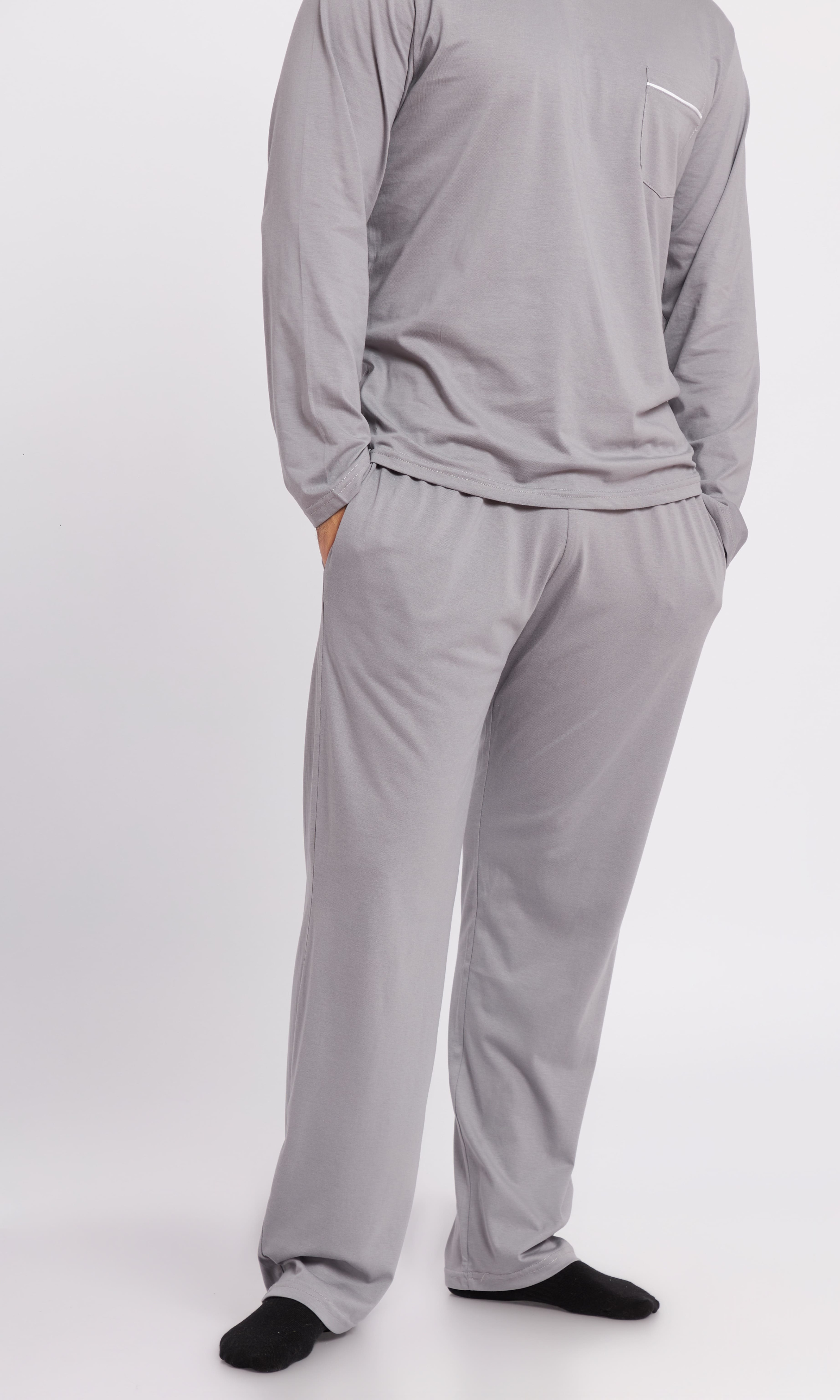 Pijama Hombre Gris- Gino