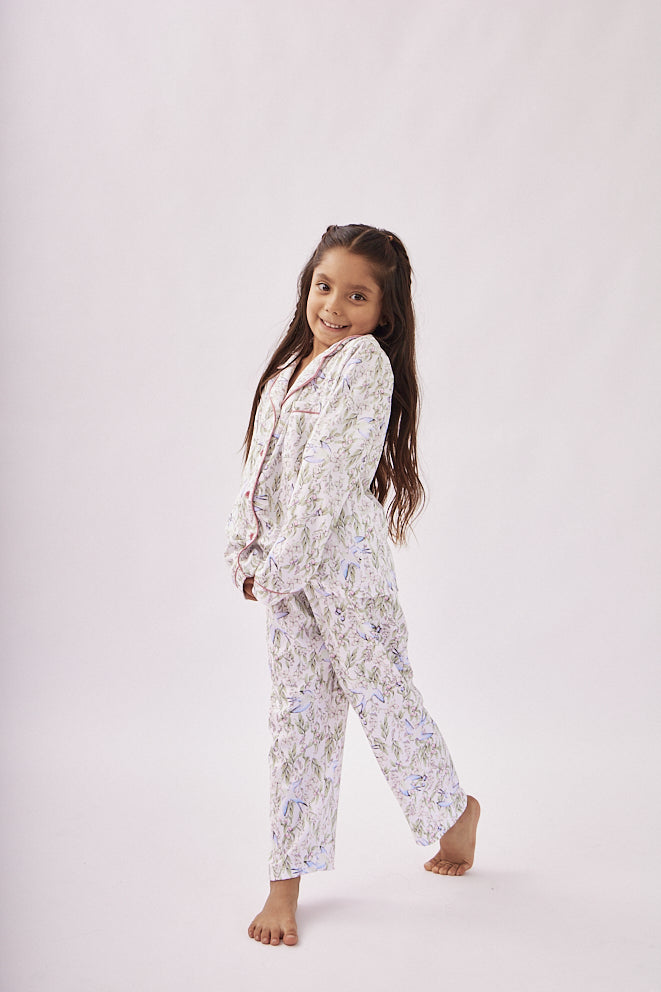 Pijama Camisera Infantil Lima Basics x Cristina Cilloniz - Olivia