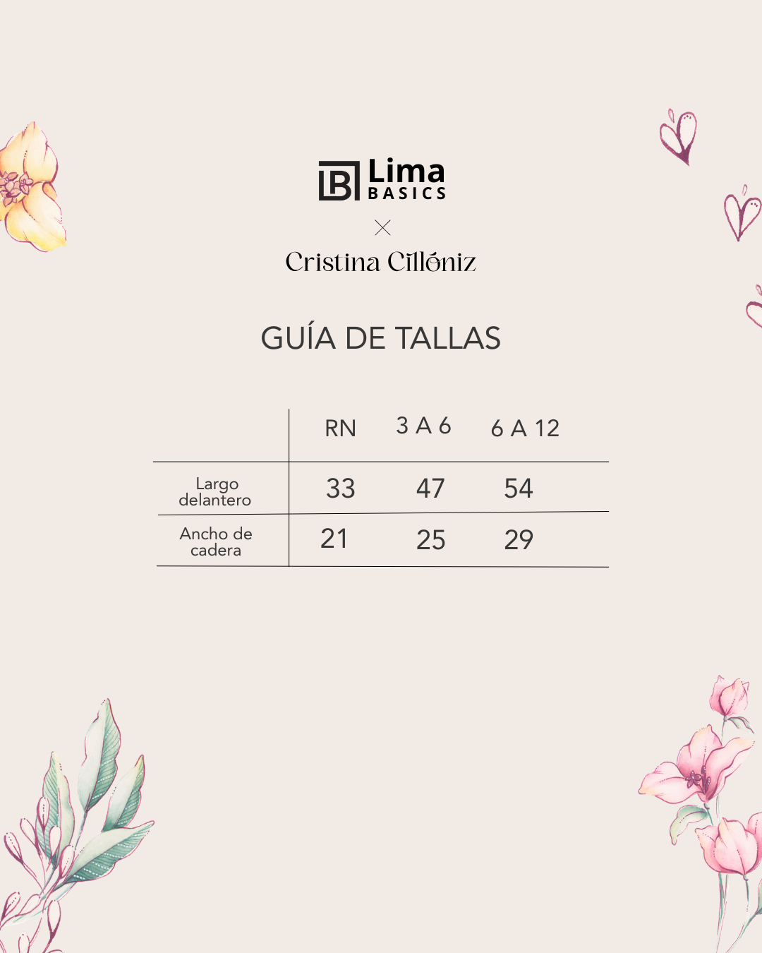 Pijama Body Lima Basics x Cristina Cilloniz - Bianca