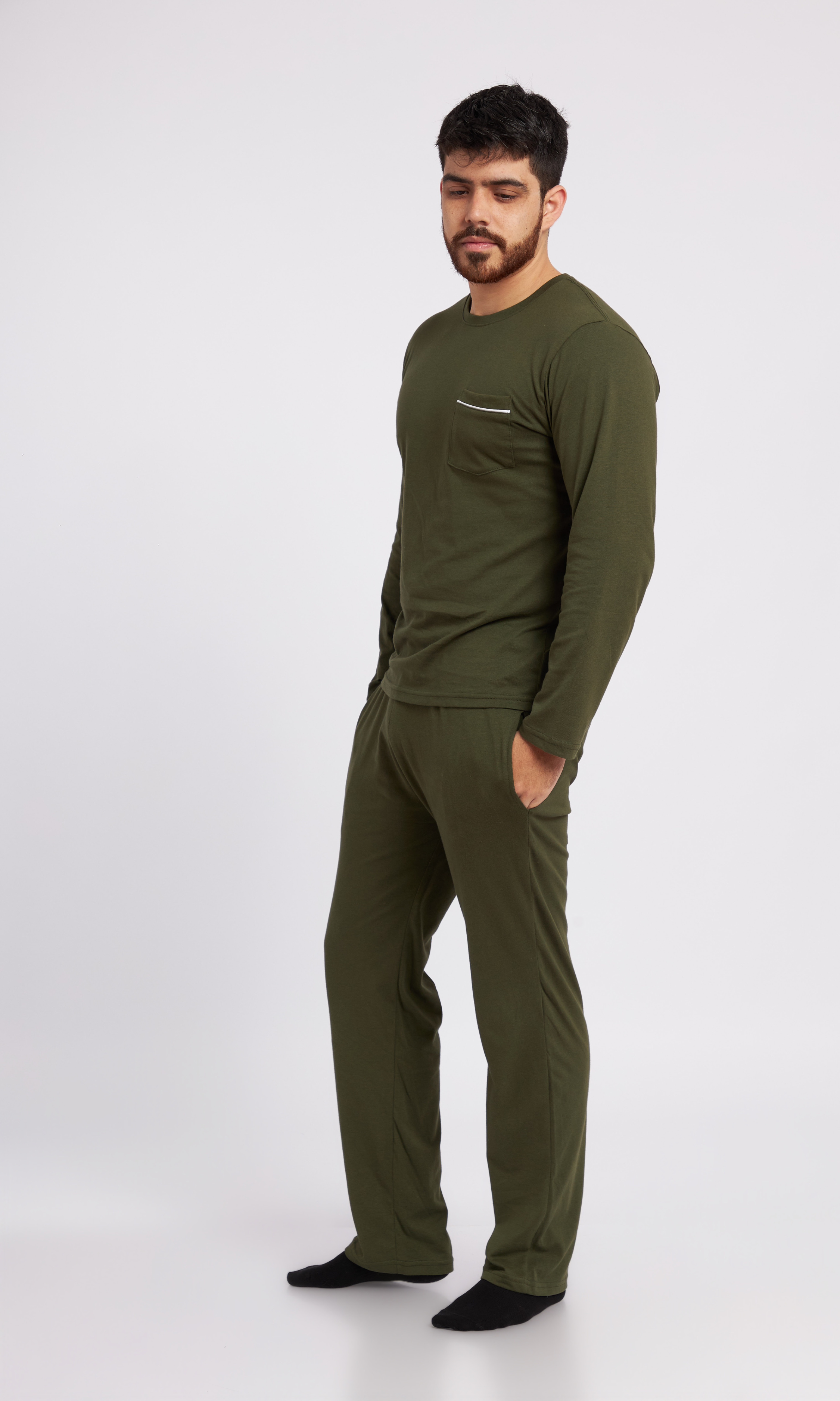 Pijama Hombre Verde- Gino