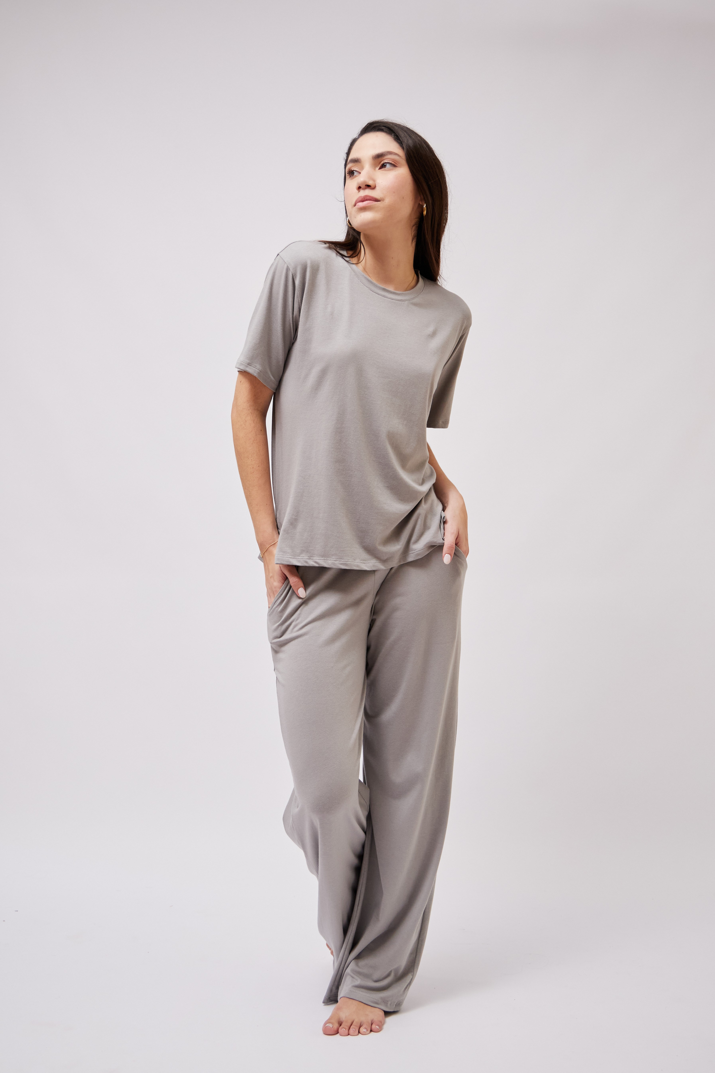 Set Mujer Gris Modal - Carolina
