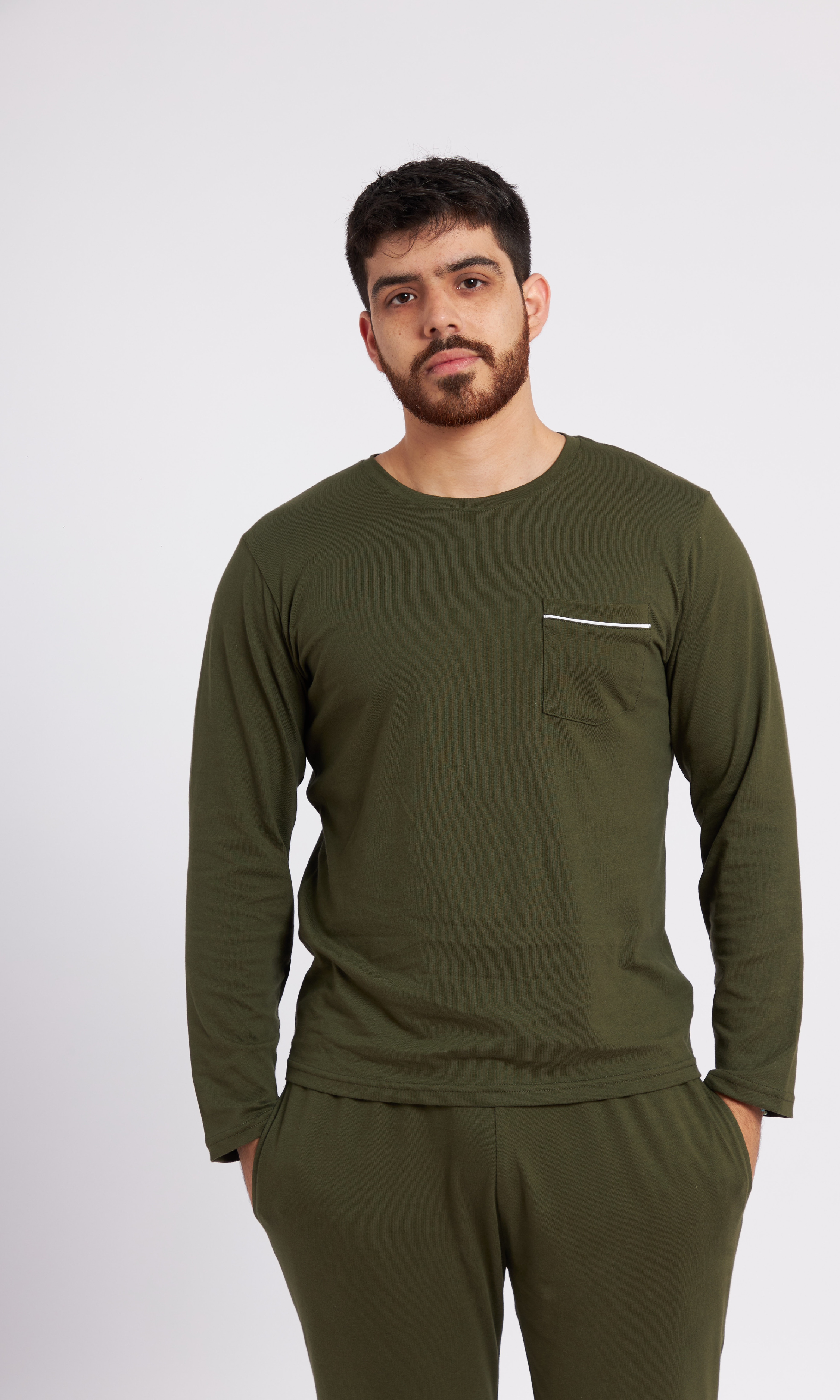 Pijama Hombre Verde- Gino