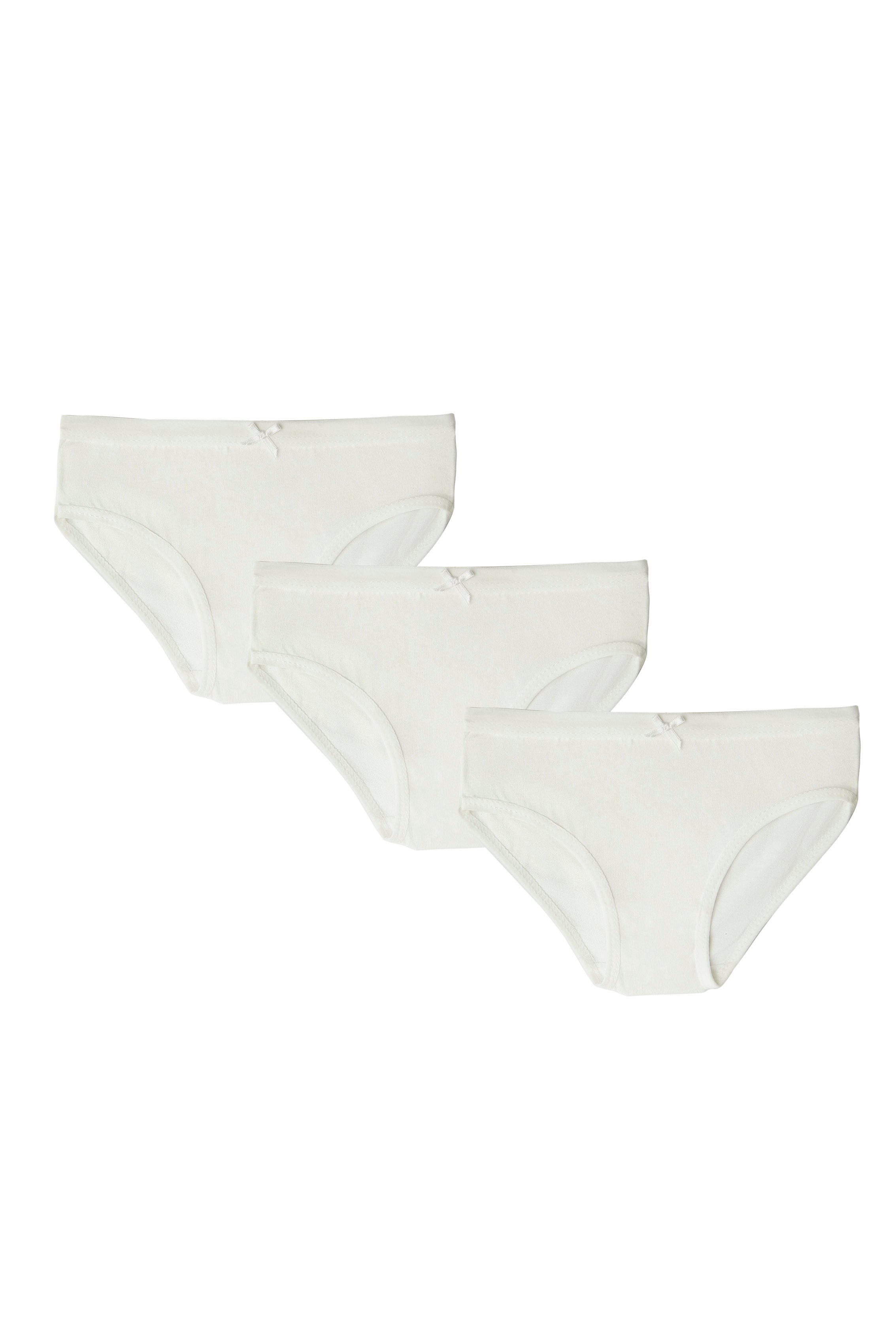 Tripack Calzones Niña 100% algodón