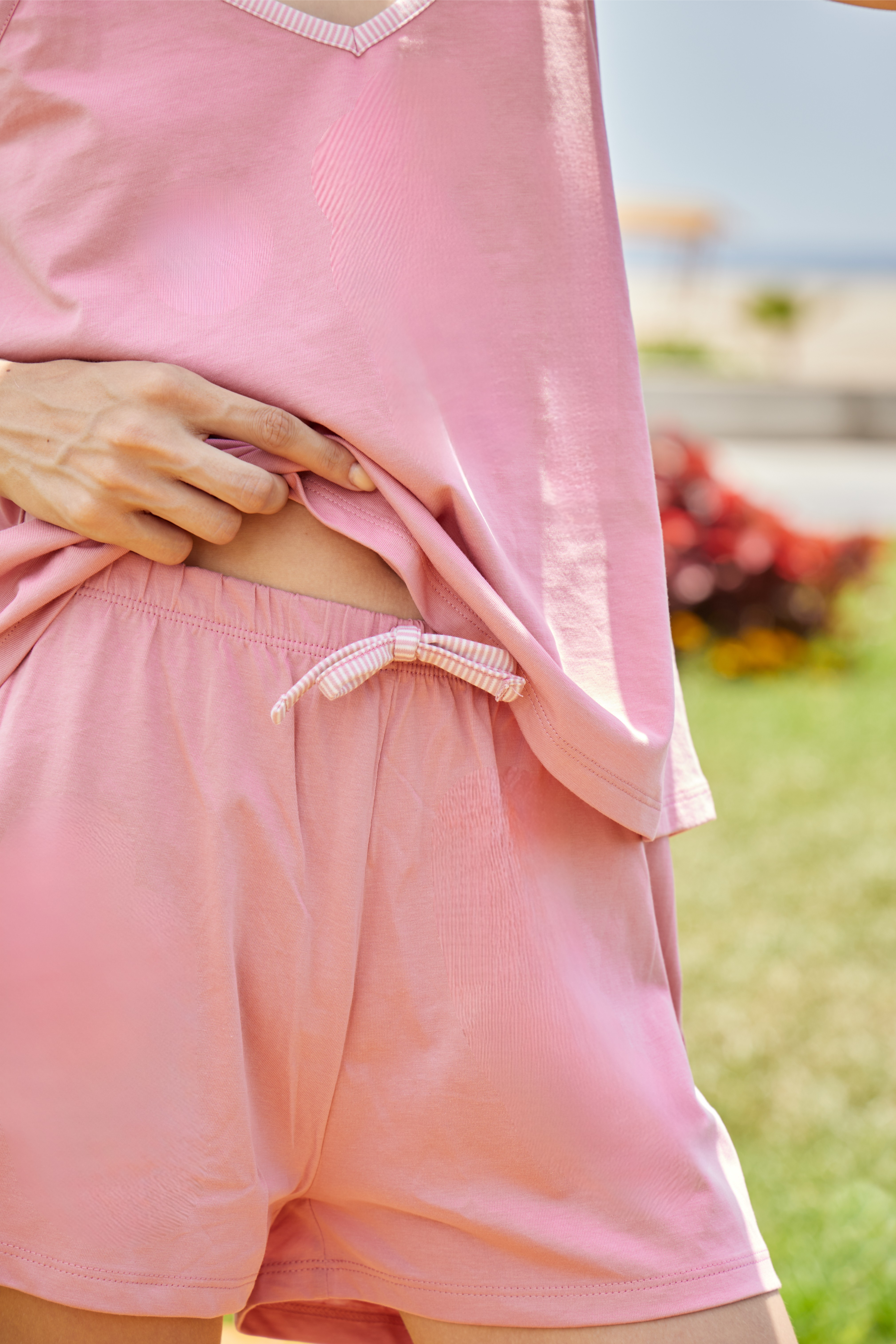 Pijama Algodón Mujer - Rose