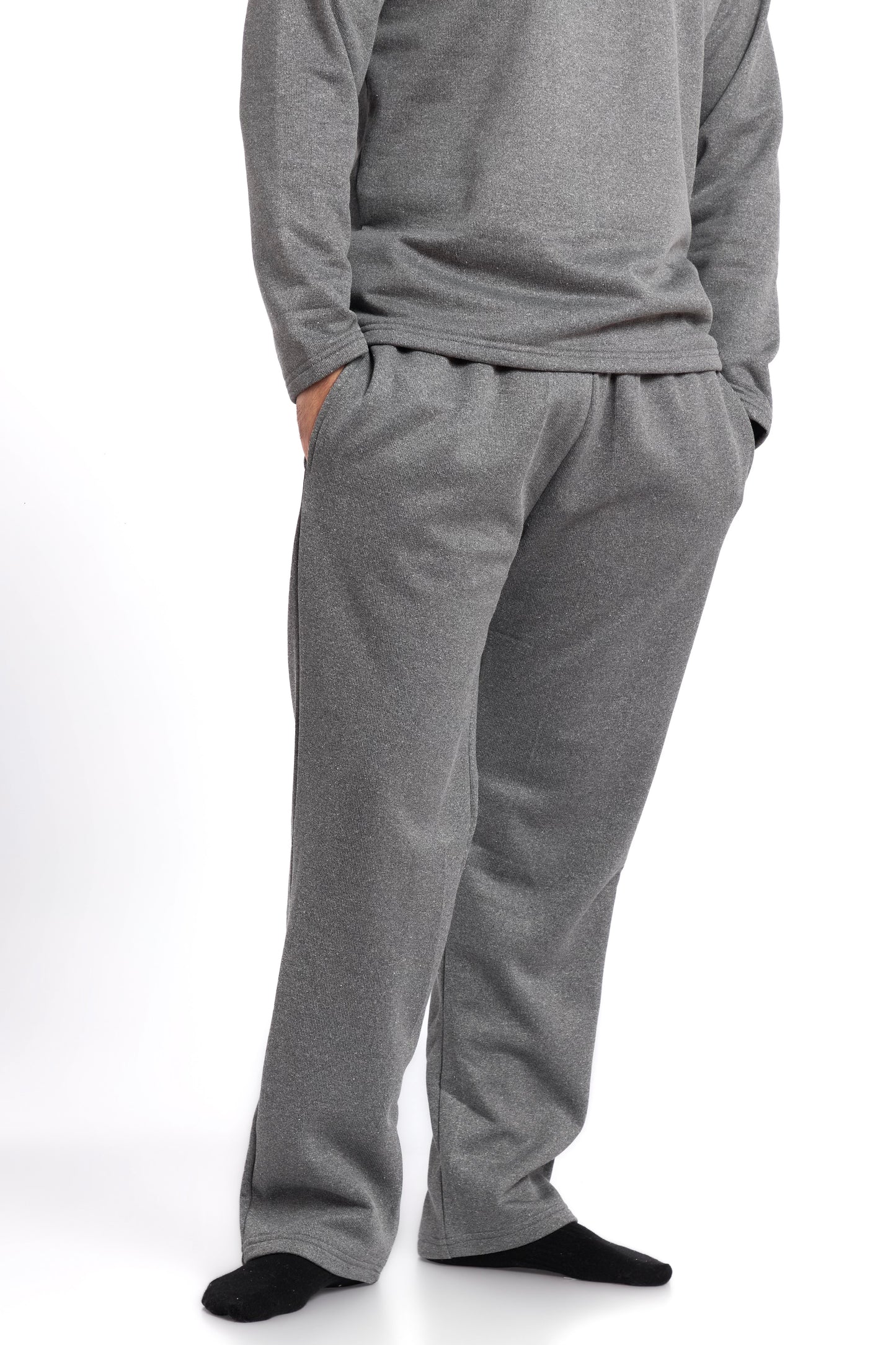 Pijama Franela Gris Hombre